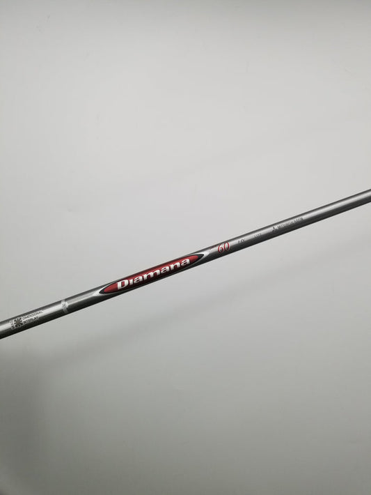 MITSUBISHI DIAMANA M+60 RED HYBRID SHAFT LITE FLEX .370 PREPPED 37" VERYGOOD