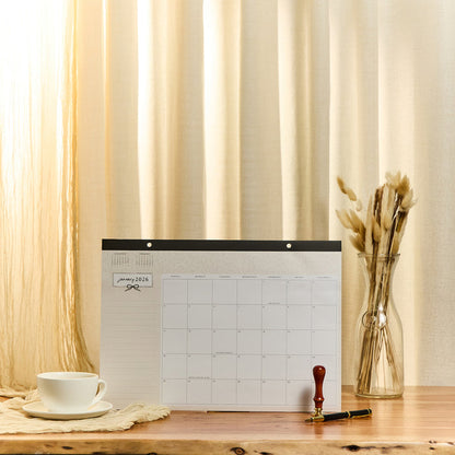 Modern Charm - 2026 Small Desk Calendar - 12 Month