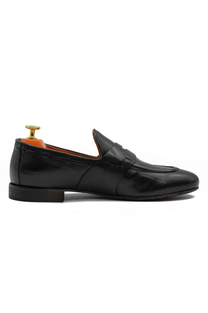 NAPLES 01 - BLACK PENNY LOAFER