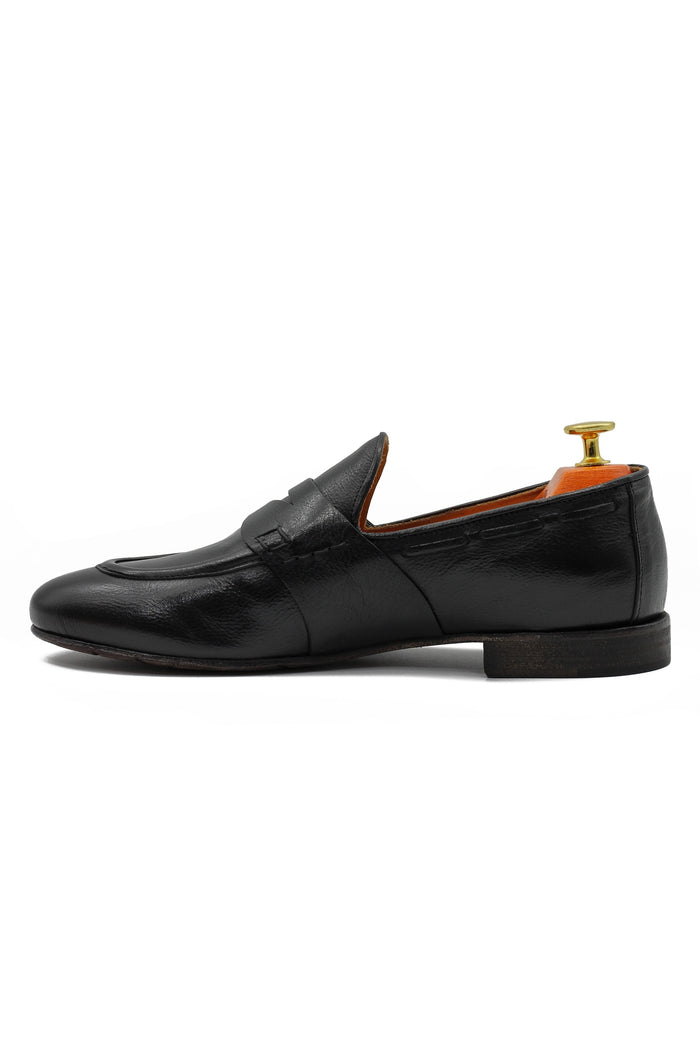 NAPLES 01 - BLACK PENNY LOAFER
