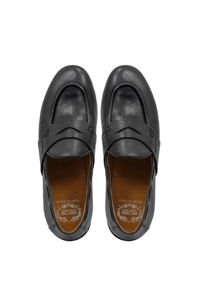 NAPLES 01 - BLACK PENNY LOAFER