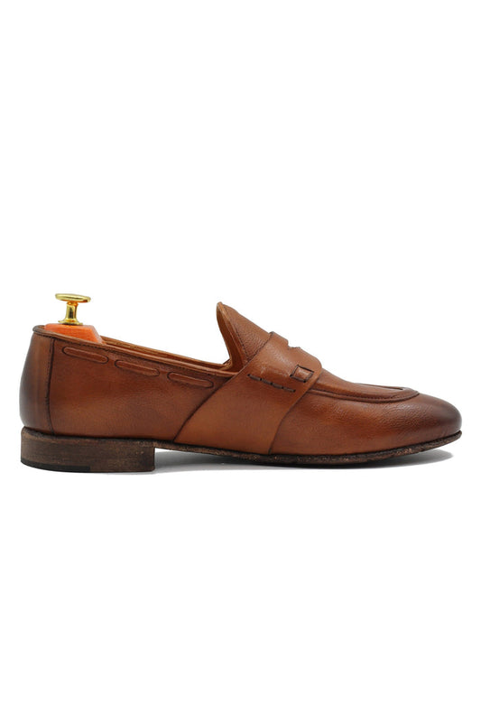 NAPLES 01 - TAN PENNY LOAFER