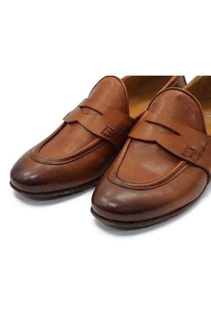 NAPLES 01 - TAN PENNY LOAFER