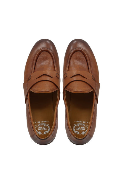 NAPLES 01 - TAN PENNY LOAFER