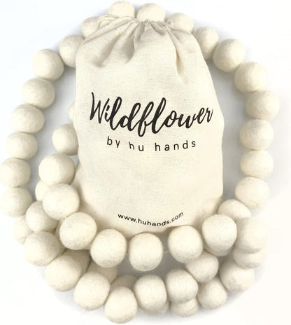 Natural White Garland