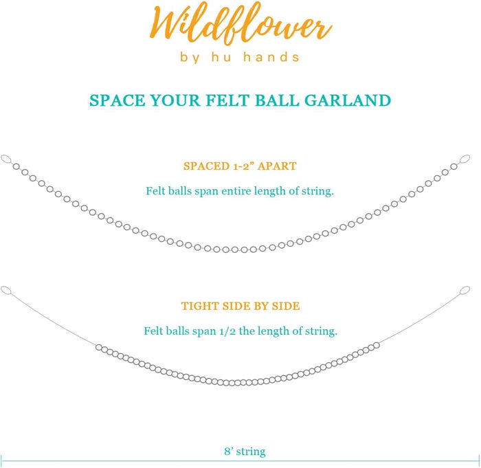 Natural White Garland
