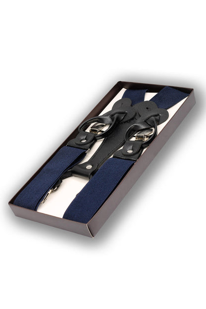 NAVY ADJUSTABLE CLIP ON BRACES