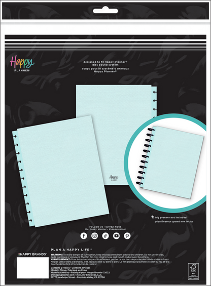 Ocean - Snap-in Big Planner Cover