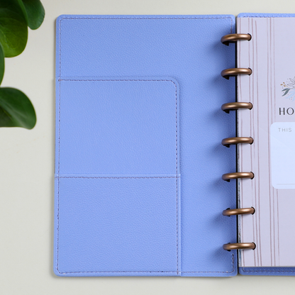 Periwinkle - DELUXE Snap-in Mini Planner Cover