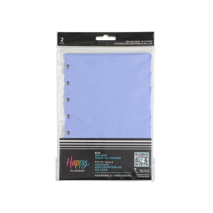 Periwinkle - DELUXE Snap-in Mini Planner Cover