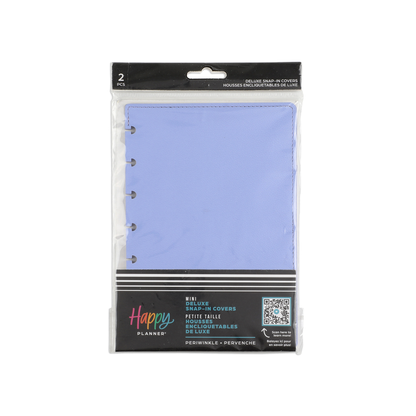 Periwinkle - DELUXE Snap-in Mini Planner Cover