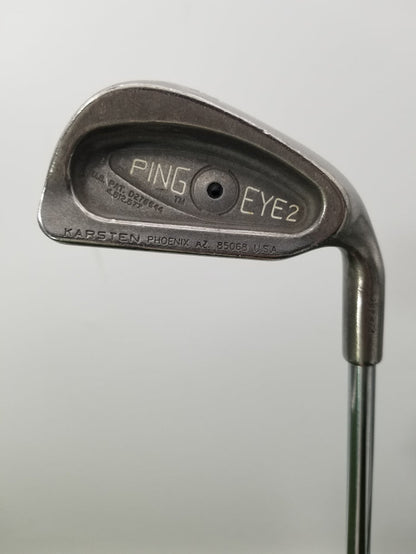 PING EYE 2 3 IRON STIFF FLEX STEEL SHAFT 38.5" BLACK DOT GOOD