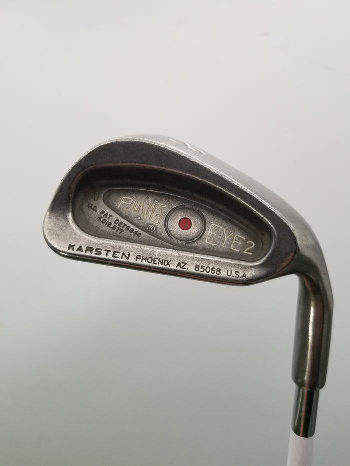 PING EYE 2 8 IRON STIFF TRUE TEMPER DYNAMIC GOLD S300 36.5" RED DOT FAIR