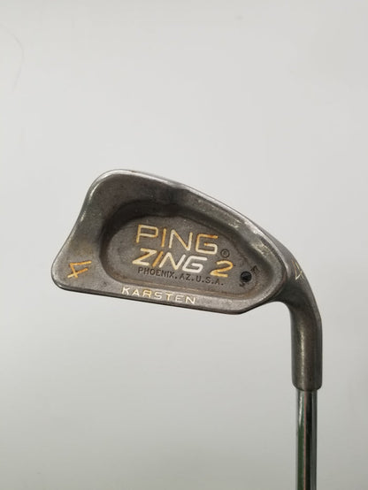 PING ZING 2 4 IRON STIFF KARSTEN STEEL 38" BLACK DOT GOOD