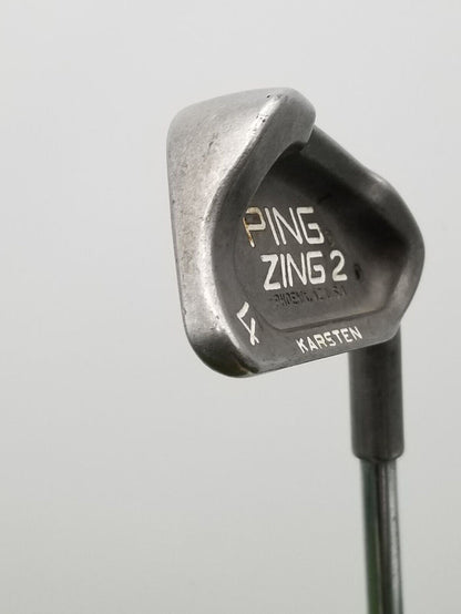 PING ZING 2 4 IRON STIFF PING JZ STEEL SHAFT PENCISE BLACK DOT GOOD