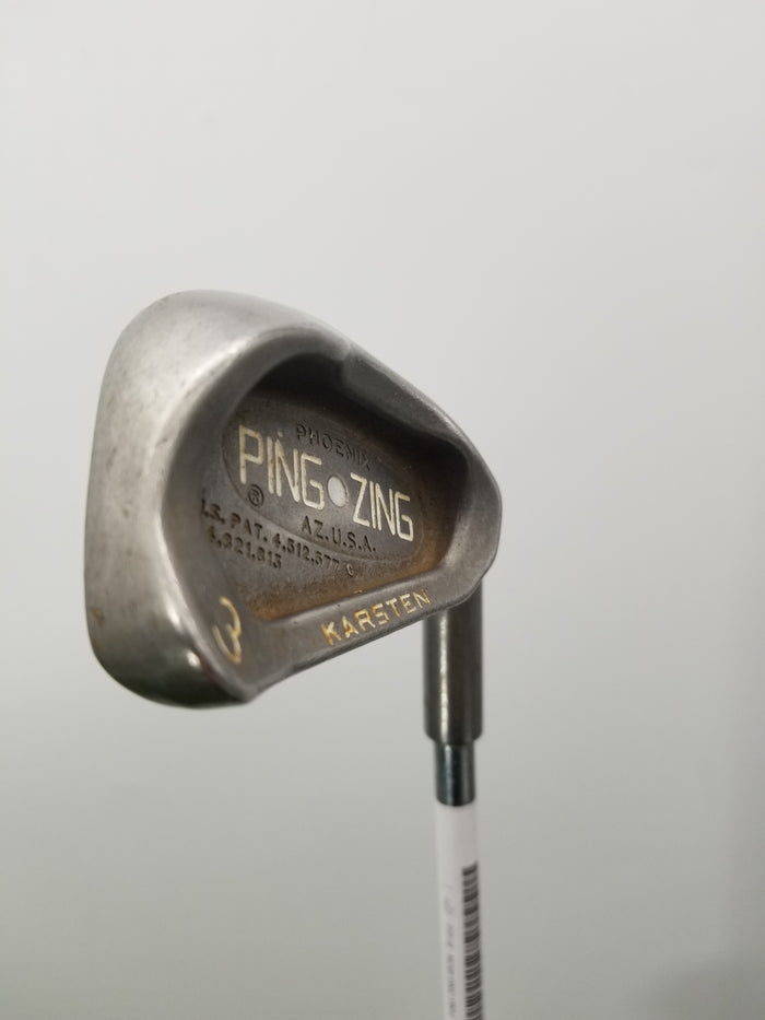 PING ZING 3 IRON STIFF KARSTEN STEEL KT-M 39" WHITE DOT FAIR