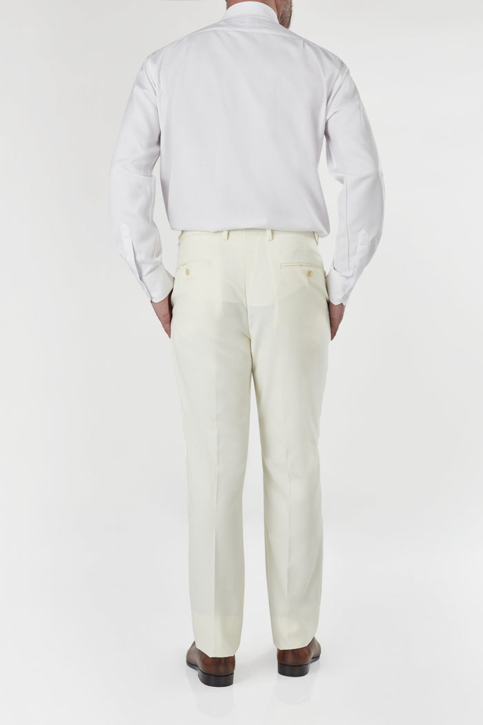 PJ - BEIGE PLAIN TROUSERS