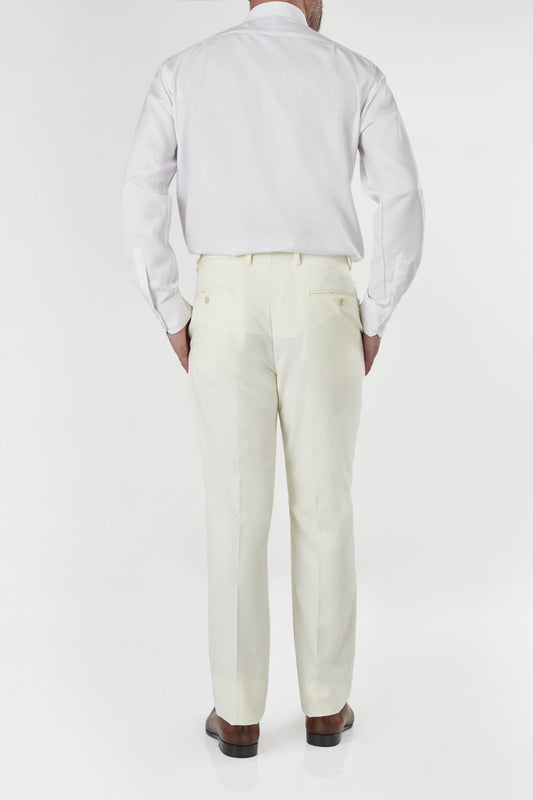 PJ - BEIGE PLAIN TROUSERS