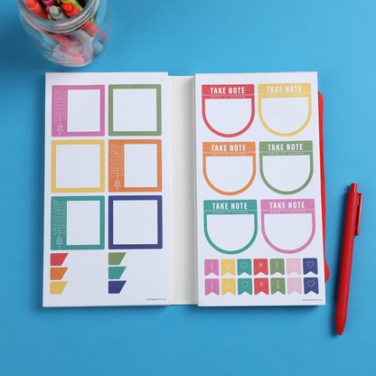 Planner Essentials - Mega Value Pack Stickers - 100 Sheets