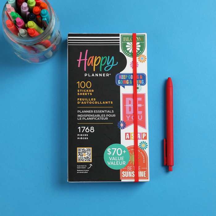 Planner Essentials - Mega Value Pack Stickers - 100 Sheets