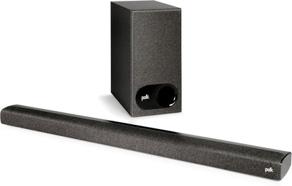 Polk Audio Signa S2D Sound Bar with Wireless Subwoofer - electronicsexpo.com - Soundbars