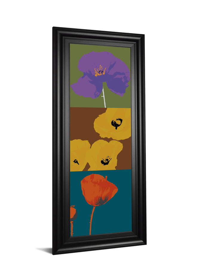 Pop Poppies By Li-legger - 18 x 42 - Yellow