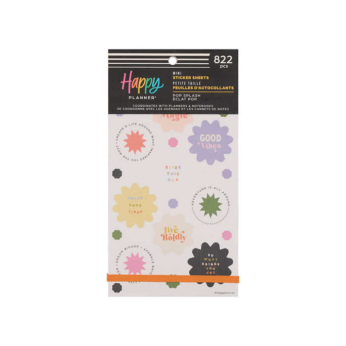 Pop Splash - Value Pack Stickers - Mini
