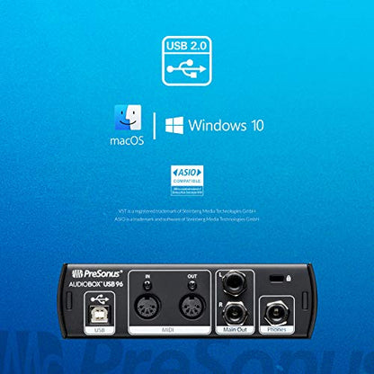 PreSonus AudioBox 96 25th Anniversary USB Audio Interface - electronicsexpo.com - Audio Interfaces