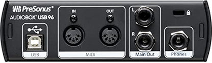 PreSonus AudioBox 96 25th Anniversary USB Audio Interface - electronicsexpo.com - Audio Interfaces