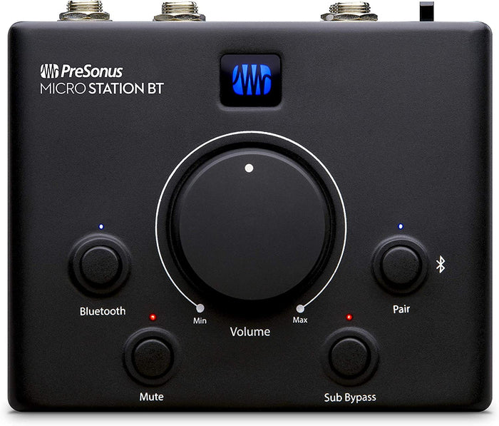 PreSonus MicroStation BT 2.1 Monitor Controller with Bluetooth Connectivity - electronicsexpo.com - Controllers