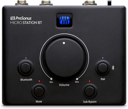 PreSonus MicroStation BT 2.1 Monitor Controller with Bluetooth Connectivity - electronicsexpo.com - Controllers