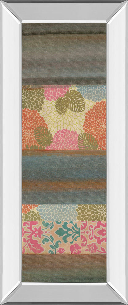 Pretty In III By Willie -aldridge - Mirror Framed Print Wall Art - Dark Gray