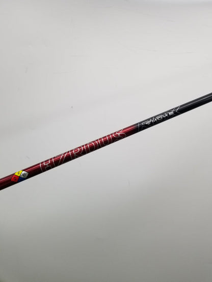 PROJECT X HZRDUS SMOKE RED RDX DRIVER SHAFT REGULAR PING G410/25/30 44" VERYGOOD