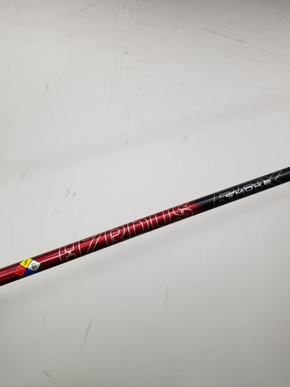 PROJECT X HZRDUS SMOKE RED RDX DRIVER SHAFT STIFF 50G 44" PING TIP VERYGOOD