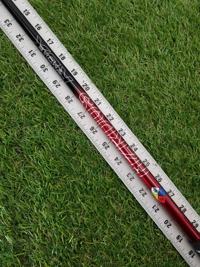PROJECT X HZRDUS SMOKE RED RDX HYBRID SHAFT REGULAR 70G 39.25" PING TIP VERYGOOD