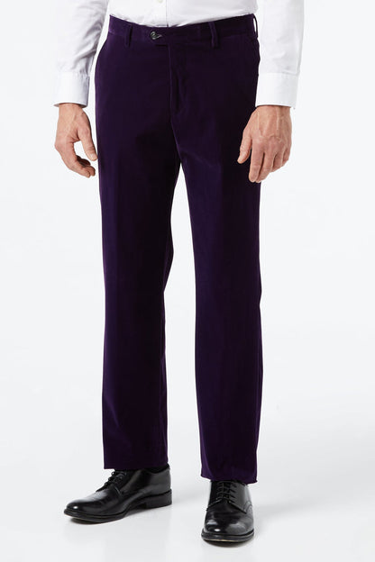 Ricky - Purple Velvet 3 Piece Wedding Suit