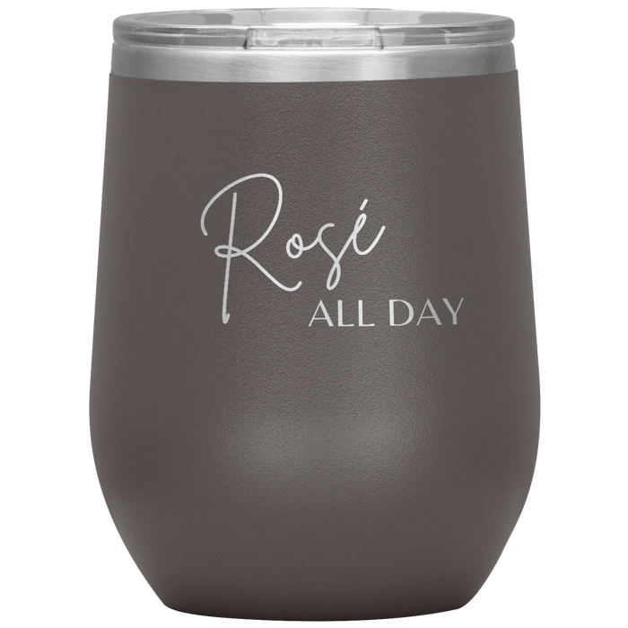 Rose All Day Wine Tumbler