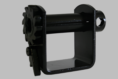 Rudco Strap Winch - 4 inch - Right Hand Side - Roll Off Truck, Roll Off Trailer, Dump & Lugger Truck Parts