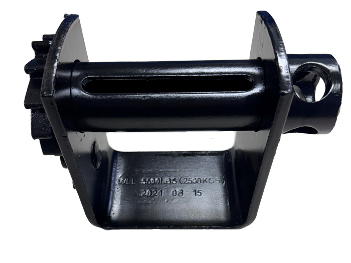Rudco Winch - 4 inch - Left Hand Side - Roll Off Truck, Roll Off Trailer, Dump & Lugger Truck Parts