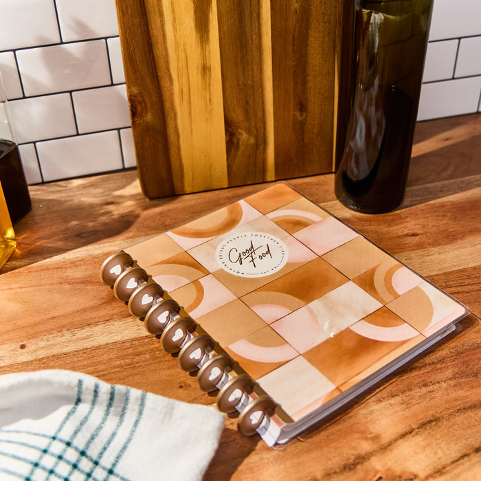 Rustic Roots Meal Planning - Classic Guided Meal Planning Journal - 80 Sheets