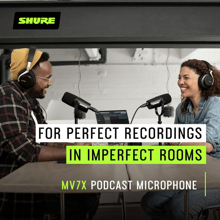 Shure MV7X Podcast XLR Microphone - electronicsexpo.com - Microphones