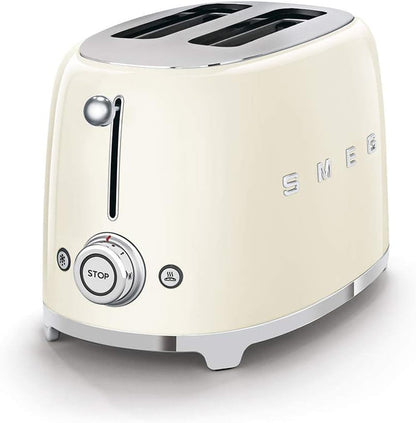 SMEG 2 Slice Toaster with 6 Presets and Defrost Function and Removable Crumb Tray - electronicsexpo.com - Toasters & Toaster Ovens