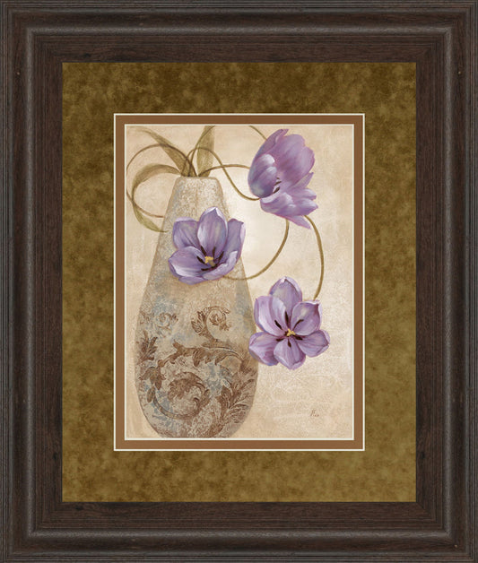Sophistication I By Nan - Framed Print Wall Art - Light Brown