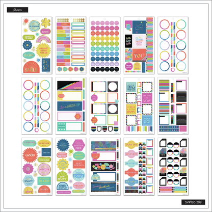 Spread Some Happy - Value Pack Stickers - Mini