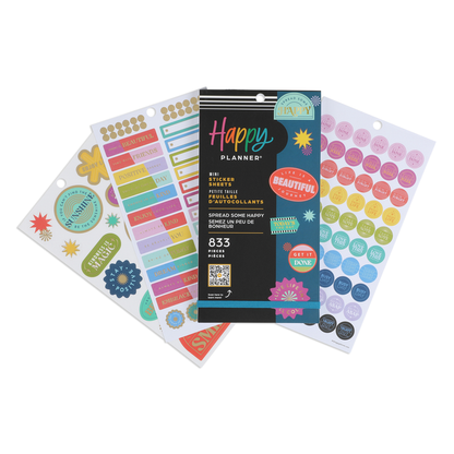 Spread Some Happy - Value Pack Stickers - Mini