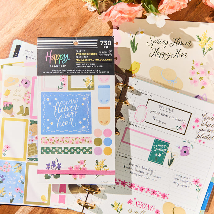 Spring Charm - Value Pack Stickers