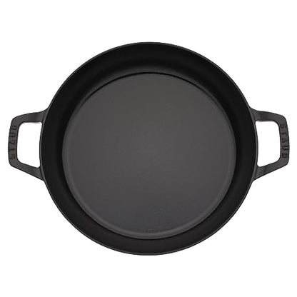 Staub Cast Iron 3.5 - qt Braiser with Glass Lid (Lilac) - electronicsexpo.com - Dutch Ovens