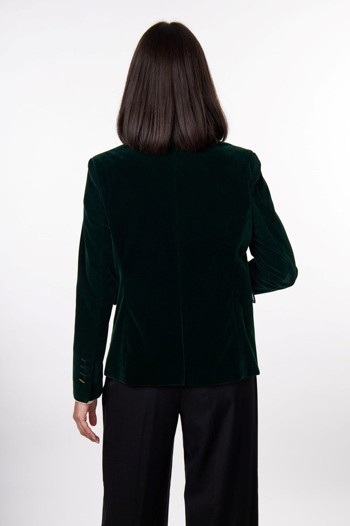 STELLA - LADIES GREEN BLAZER