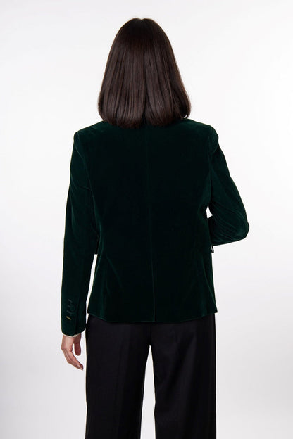 STELLA - LADIES GREEN BLAZER