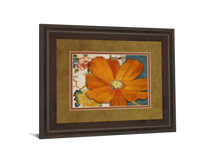 Summer In Paris Il By Lanie Loreth - Framed Print Wall Art - Orange
